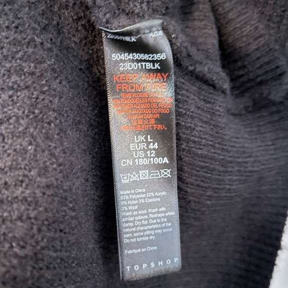 TOPSHOP Sweater Dress - Picture 5 of 9